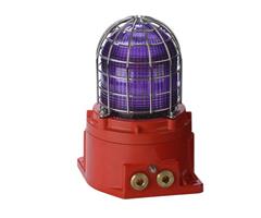 GNExB2LD2230AB2A1R.8 E2S GNExB2LD2230AB2A1R/M Ex-LED Beacon GNExB2 LD2 230vAC MAGENTA LED 1-2Hz GRP/316 IP66 Ex-db-IIC-Gb-T6